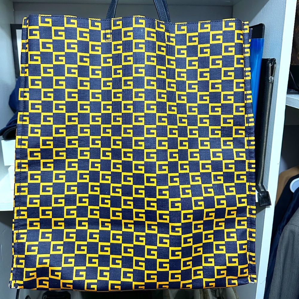 GUCCI Square G Vertical Tote
